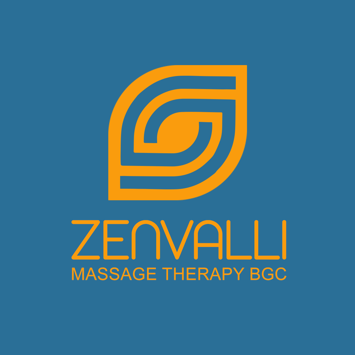 zenvalli teal blue square